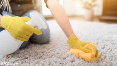 روش شستن فرش در خانه