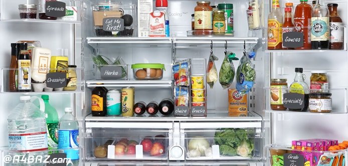 نکات نگهداری مواد غذایی در یخچال و مدت زمان نگهداری