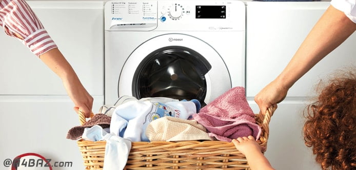 راهنمای کار با ماشین لباسشویی ایندزیت