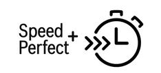 علامت SpeedPerfect+ در ظرفشویی بوش