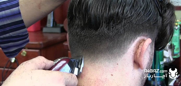 کوتاهی مو با موزر توسط یک آرایشگر