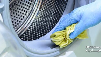 روش های تمیزکردن لاستیک ماشین لباسشویی