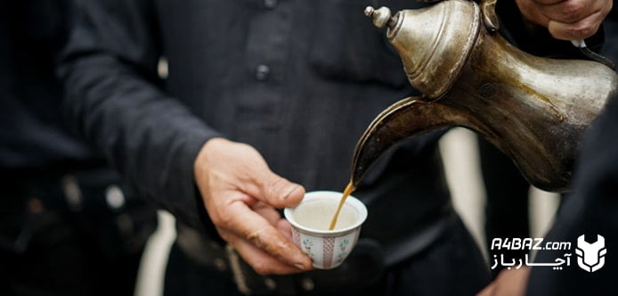 تهیه قهوه عربی