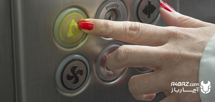 خرابی برد فرمان علت بسته نشدن درب آسانسور