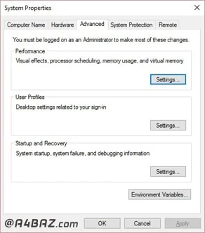 خطای Your computer is low on memory