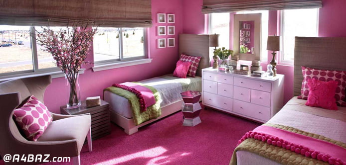 اصول رنگ آمیزی اتاق خواب