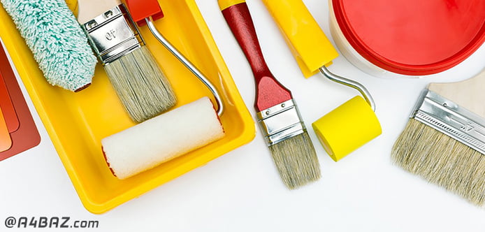 نقاشی و رنگ آمیزی خانه