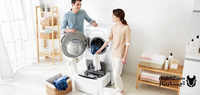 خرابی ماشین لباسشویی ال جی