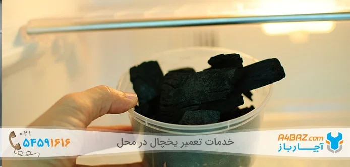 زغال در یخچال