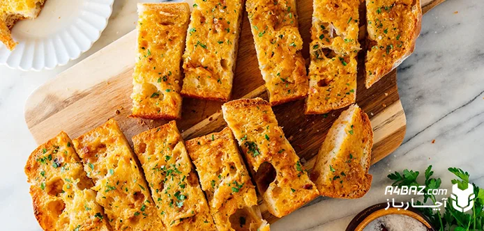 طرز تهیه نان سیر