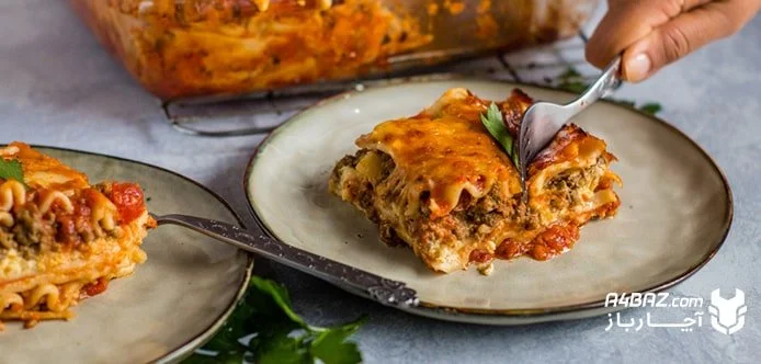 طرز تهیه لازانیا گوشت