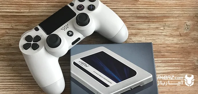 نصب هارد ssd روی ps4 نصب هارد ssd روی ps4