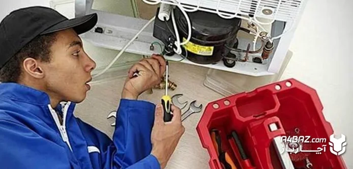 بو دادن داخل یخچال به علت خرابی موتور