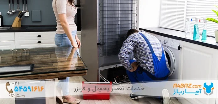 رفع ارور های یخچال فریزر