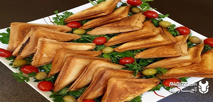 طرز تهیه اسنک رژیمی با ساندویچ ساز