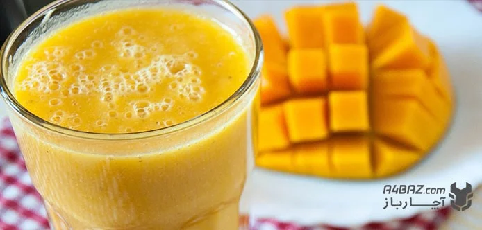 اسموتی انبه نوشیدنی مناسب برای پذیرایی عید