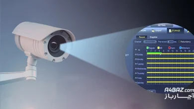 نحوه تنظیم زمان ضبط دوربین مداربسته