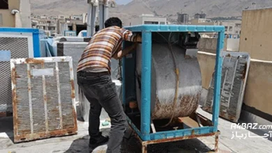 خاموش شدن کولر آبی بعد از روشن شدن