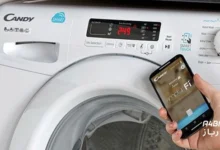 استفاده از ماشین لباسشویی کندی