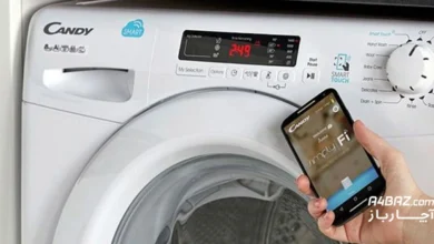 استفاده از ماشین لباسشویی کندی