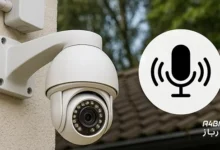 دوربین مداربسته میکروفون دار