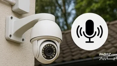 دوربین مداربسته میکروفون دار