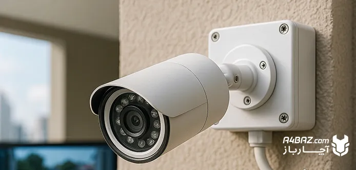 نصب دوربین مداربسته بولت روی دیوار داخلی نصب دوربین مداربسته بولت روی دیوار داخلی