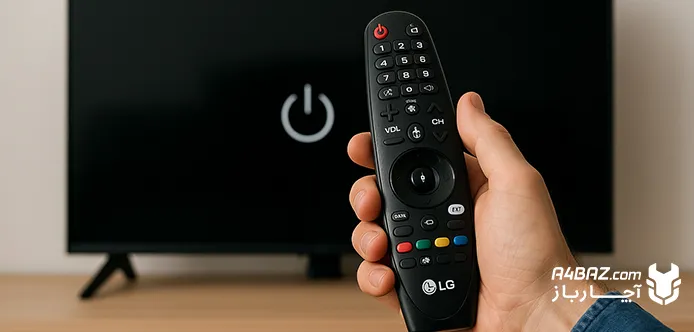 تصویر دکمه‌های کنترل جادویی تلویزیون ال جی