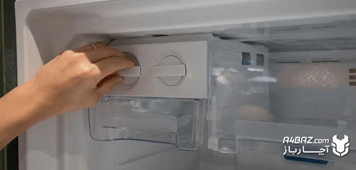 محل قرارگیری یخساز یخچال محل قرارگیری یخساز یخچال