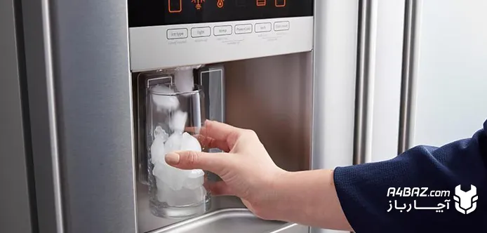 دکمههای مربوط به یخساز یخچال دکمههای مربوط به یخساز یخچال