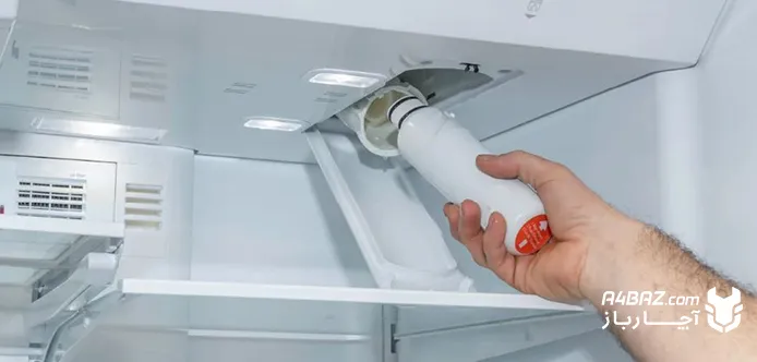 تعویض فیلتر یخچال فریزر دوو
