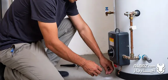 رسوب زدایی آبگرمکن مخزنی
