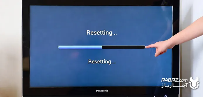 تلویزیون پاناسونیک در حال ریست فکتوری تلویزیون پاناسونیک در حال ریست فکتوری