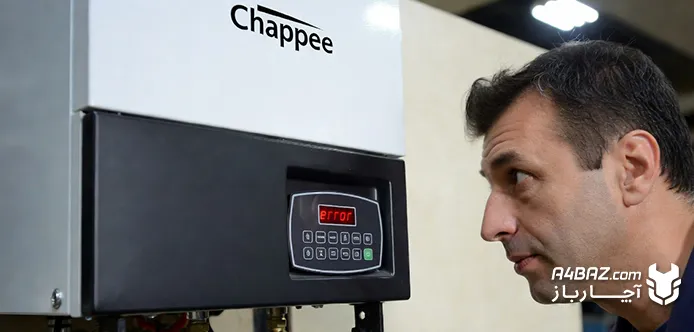 عیب یابی پکیج شاپه توسط تعمیرکار