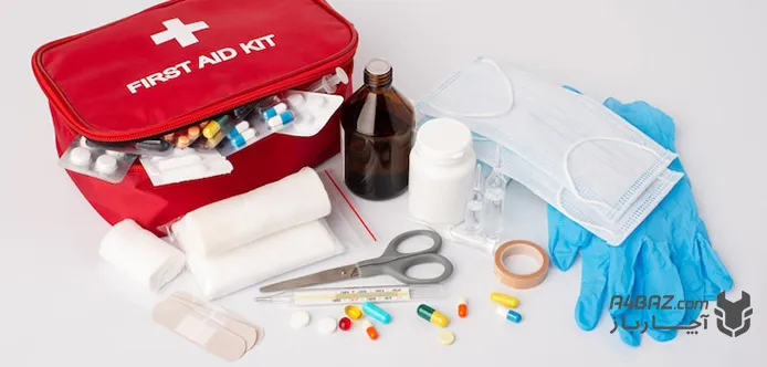 اقلام جعبه کمک های اولیه اقلام جعبه کمک های اولیه