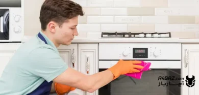 تمیز کردن وسایل برقی