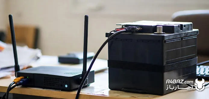وصل کردن مودم به باتری ماشین برای تامین برق