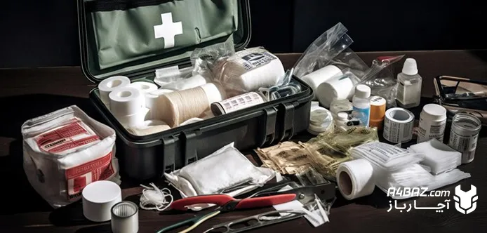 ابزار و داروهای جعبه کمک های اولیه ابزار و داروهای جعبه کمک های اولیه