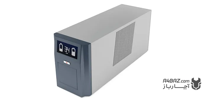 درصد شارژ باتری روی نمایشگر ups