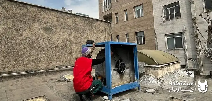 بررسی وضعیت تسمه کولرآبی