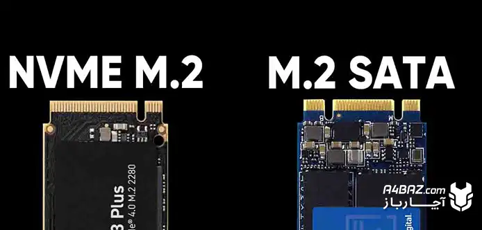 مقایسه هارد SSD وM2 در کنارهم