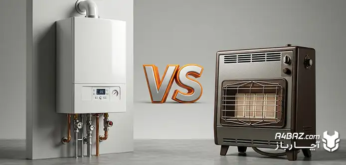 مقایسه پکیج و بخاری